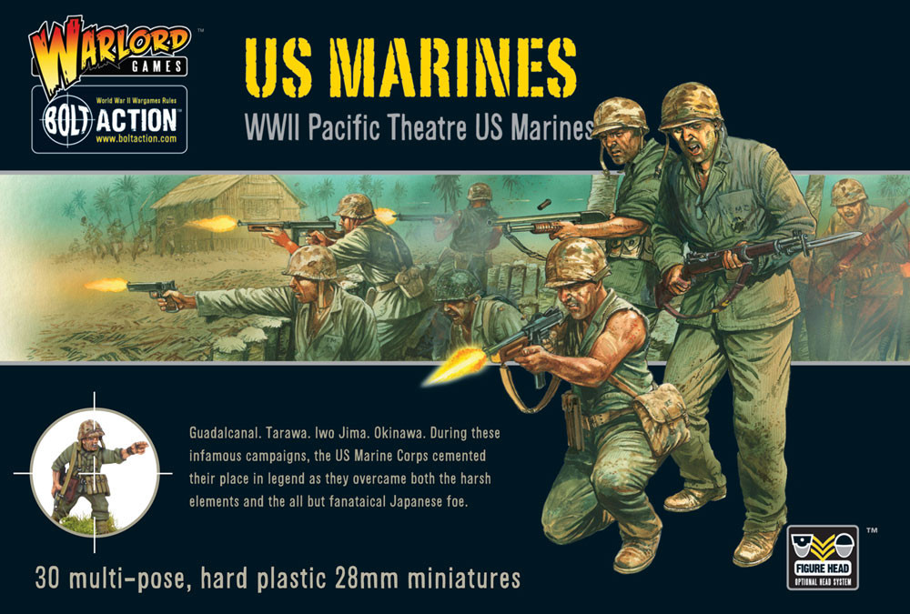 Bolt Action: WWII Pacific Theatre US Marines